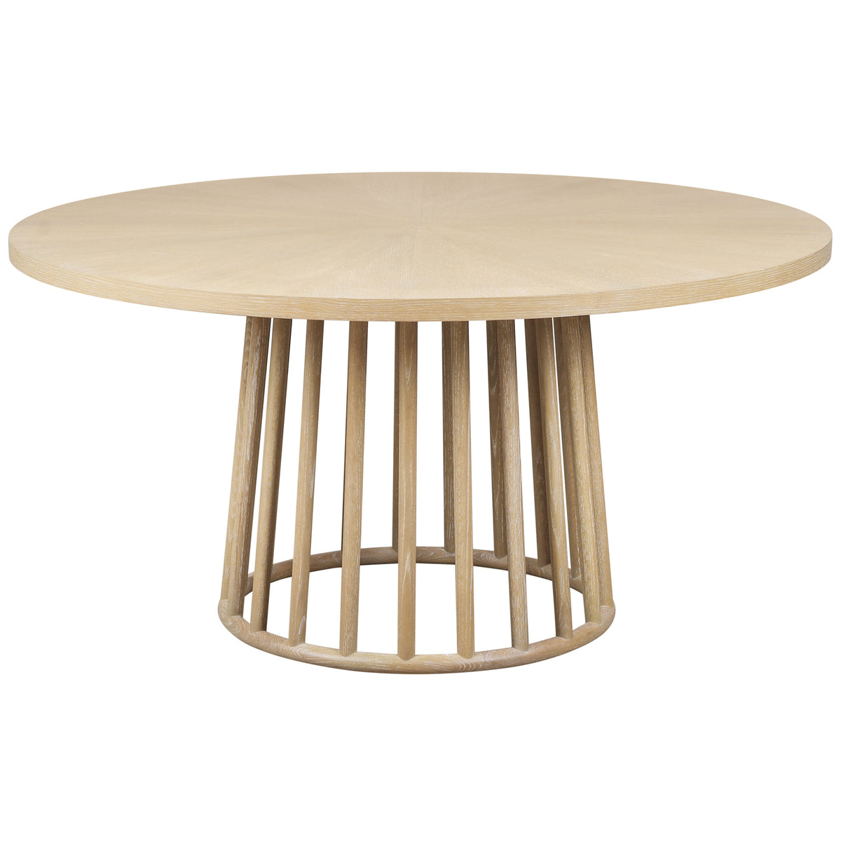 Montauk Round Dining Table Light