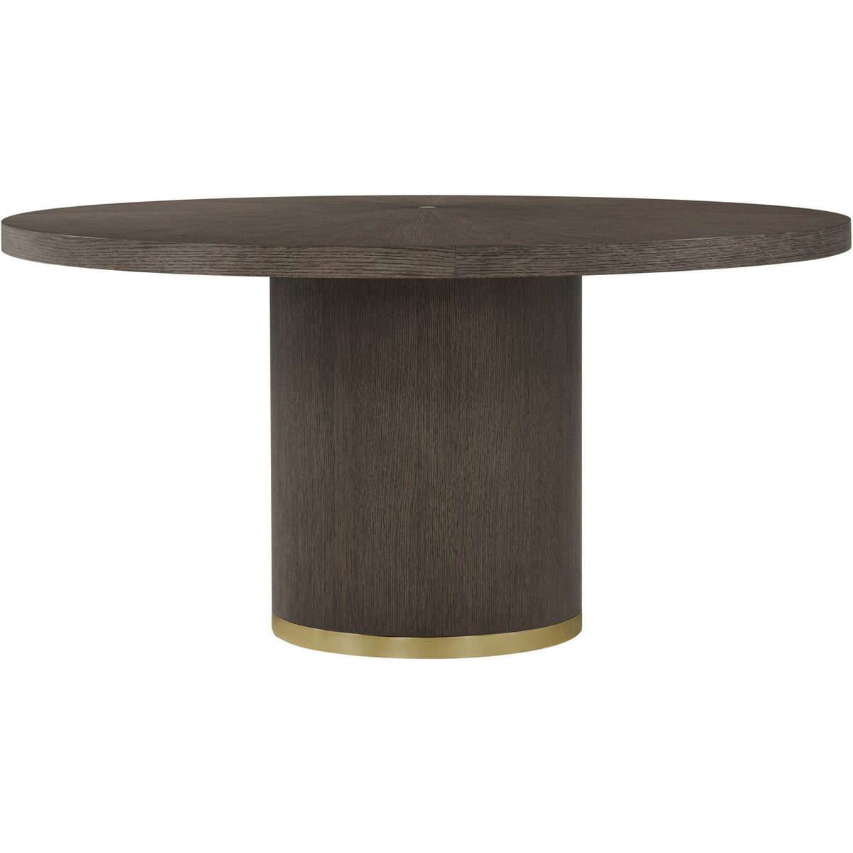 Judith Leiber Round Sunburst Dining Table Dark