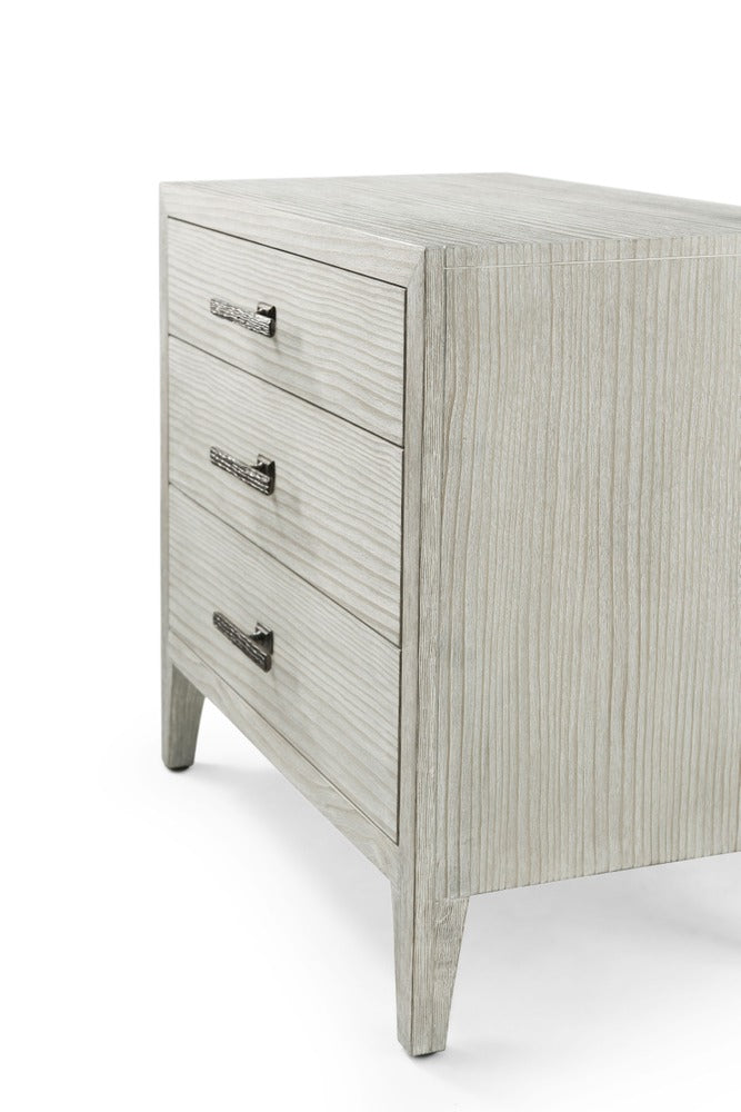 Breeze Three Drawer Bedside Table