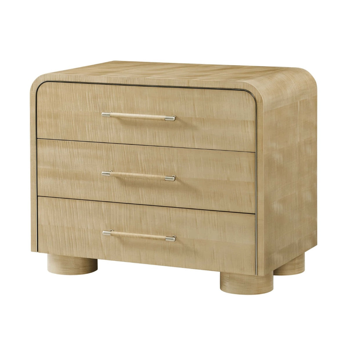Origins Three-Drawer Nightstand II in Sesame