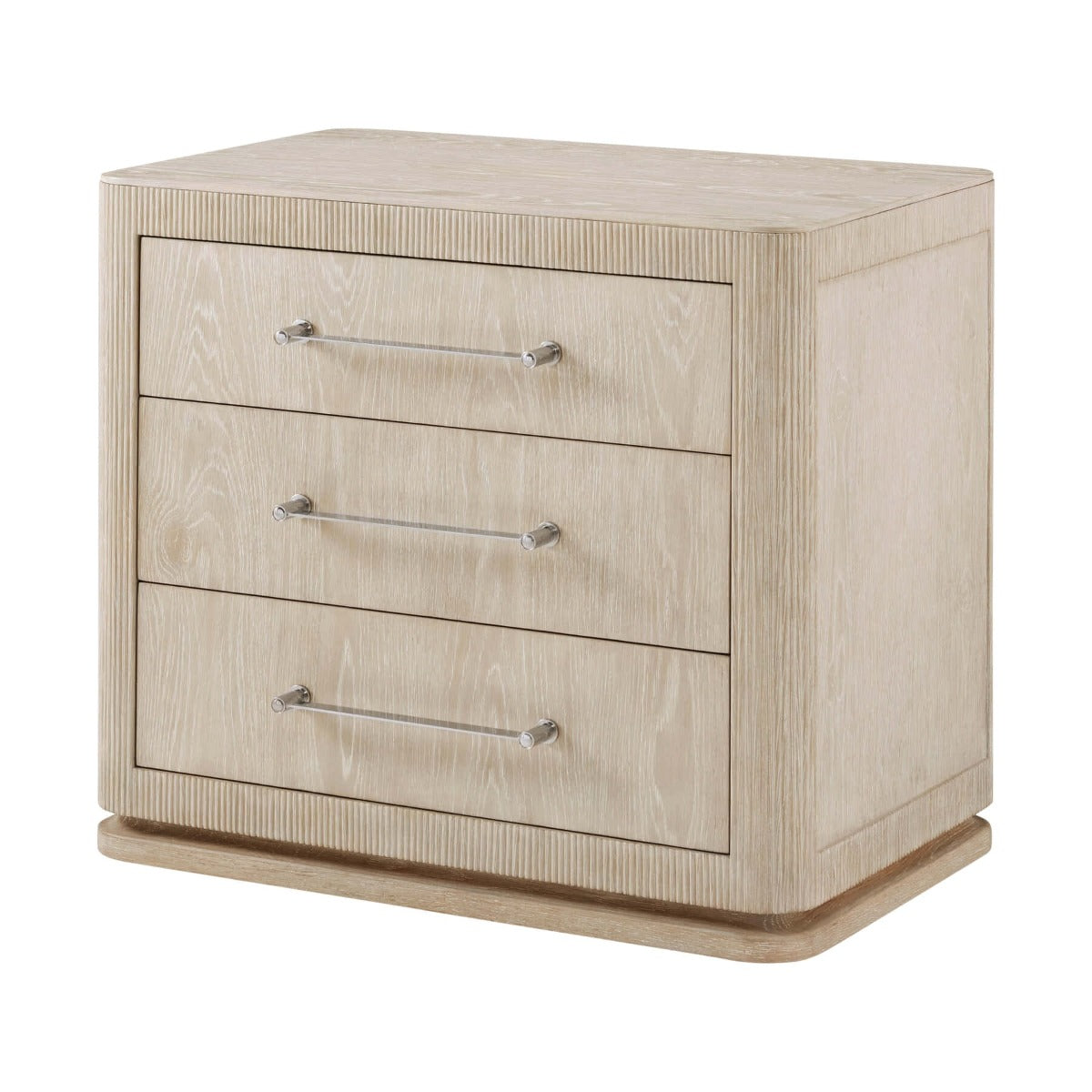 Horizon Three Drawer Bedside Table