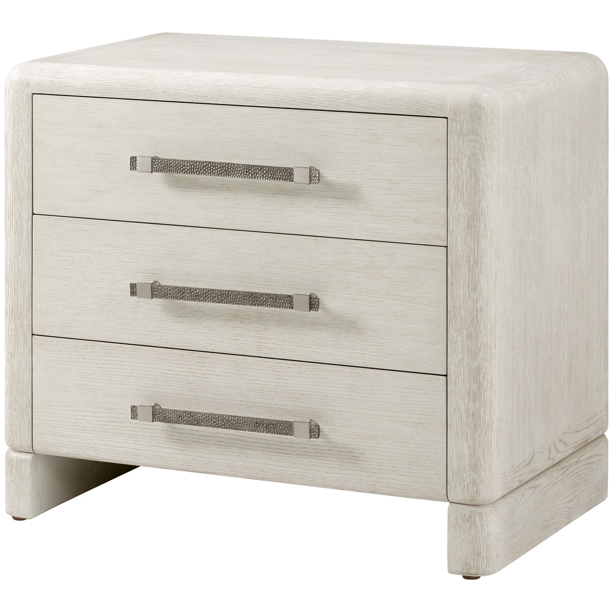 Luna 3-Drawer Bedside Table Light