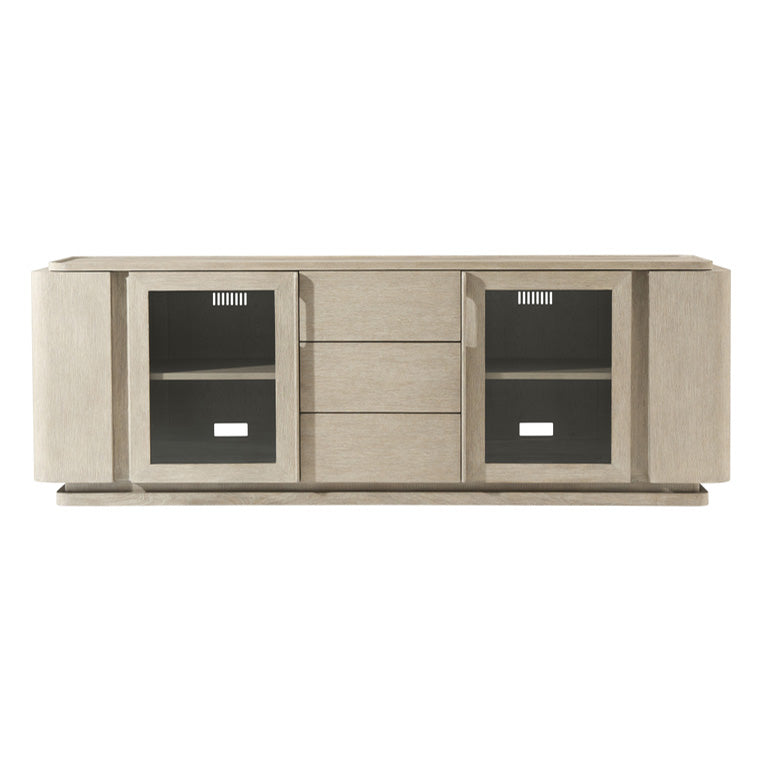 Wooden Media Cabinet