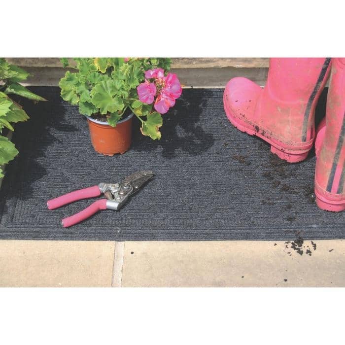 The Rugs Doormat 45X75 cm Doormat Diamond Design House of Isabella UK