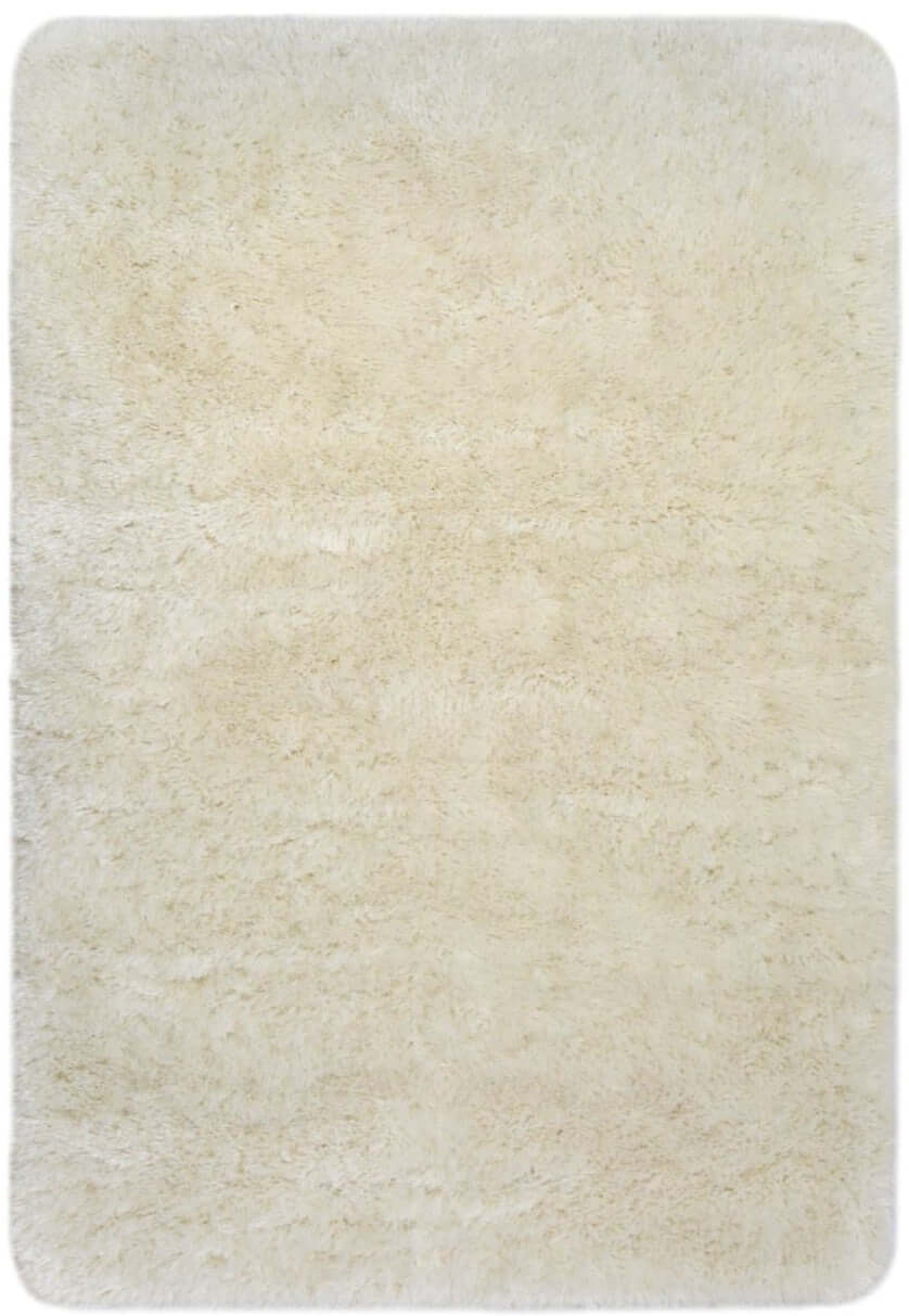 The Rugs Rugs 100X150 cm Soft Washable Ivory Shaggy Rug | SA-01 House of Isabella UK