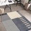 The Rugs Rugs 120X160 cm Tokyo Geo Blocks Blue Rug House of Isabella UK