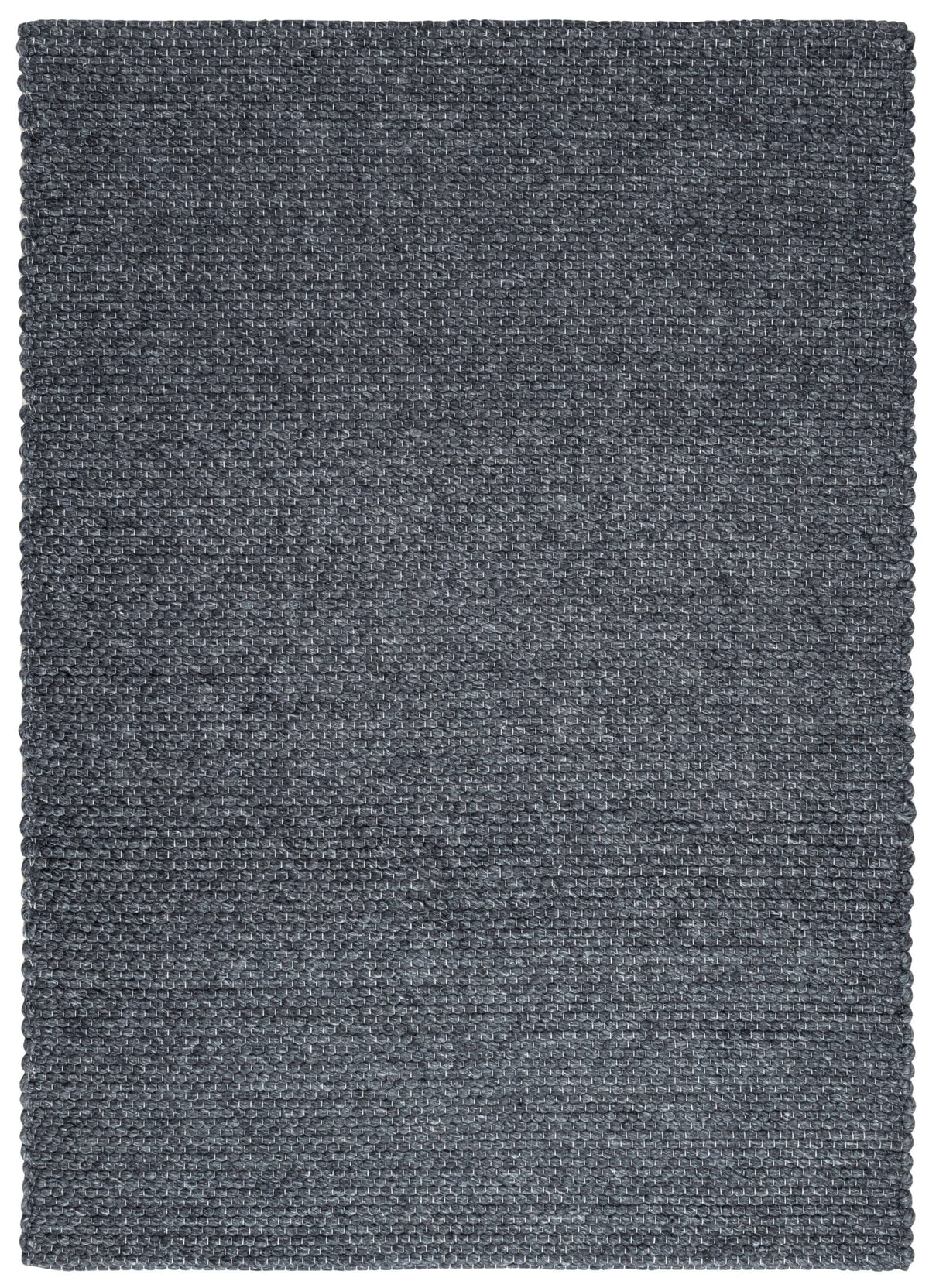 The Rugs Rugs 120X170 cm Solid Design Low Pile Eco Charcoal Rug House of Isabella UK