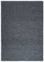 The Rugs Rugs 120X170 cm Solid Design Low Pile Eco Charcoal Rug House of Isabella UK
