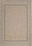 The Rugs Rugs 120X170 cm Summer Latte Border Rug – Indoor/Outdoor House of Isabella UK