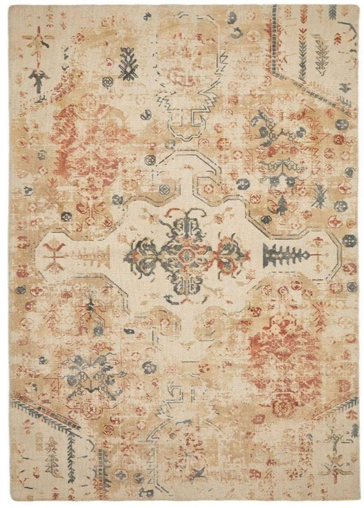 The Rugs Rugs 120X170 cm Teepee Multicolour Scandinavian Rug House of Isabella UK