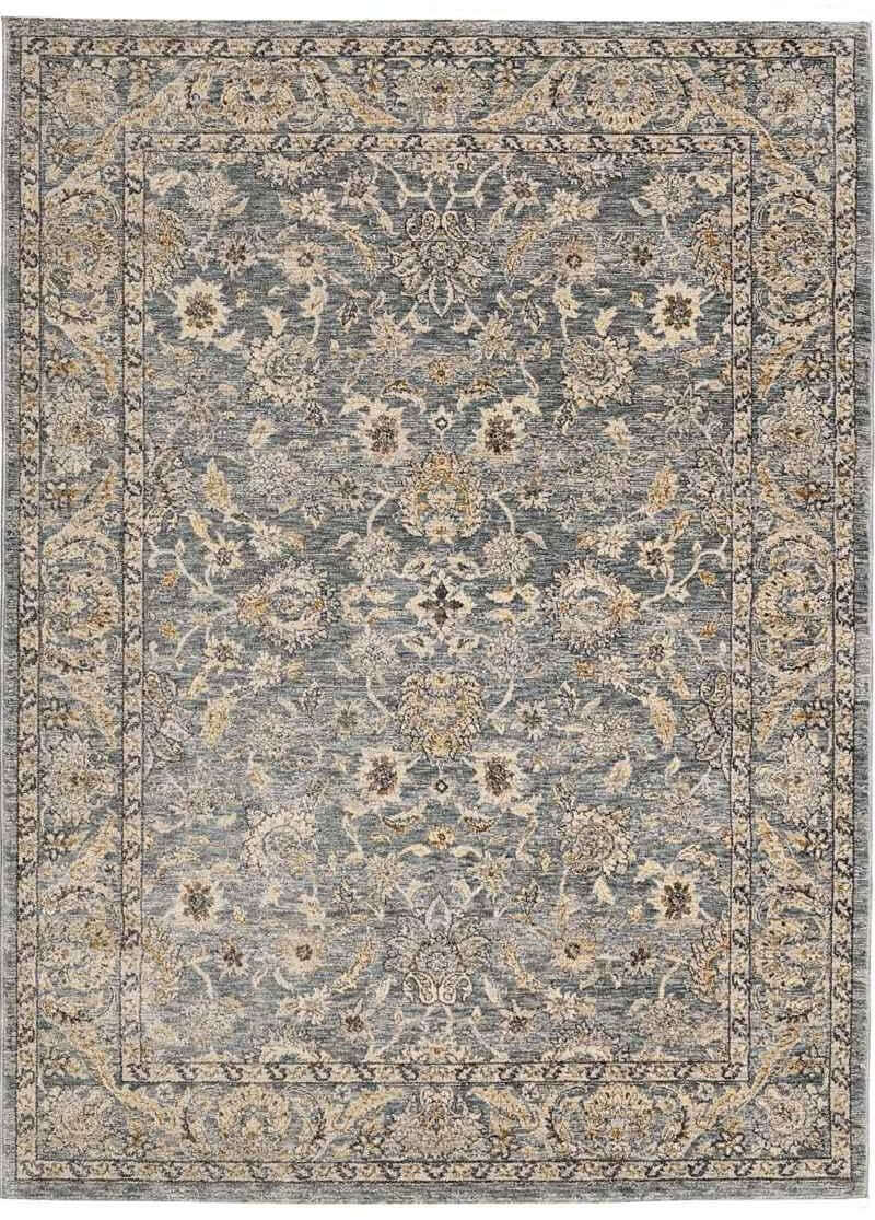 The Rugs Rugs 120X180 cm Raja Traditional Rug – Grey Vintage Elegance House of Isabella UK