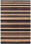 The Rugs Rugs 140X200 cm Linea Striped Caramel Washable Rug House of Isabella UK