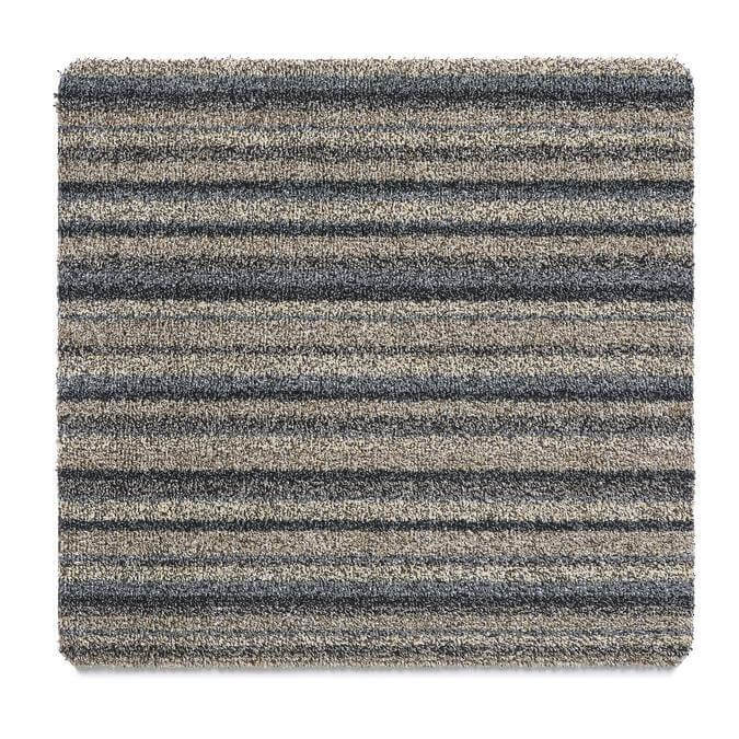 The Rugs Rugs 50X75 cm Washable Ribbon Mat in Multicolour House of Isabella UK