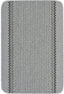 The Rugs Rugs 50X80 cm Washable Designer Bordered Grey Rug | 116G House of Isabella UK