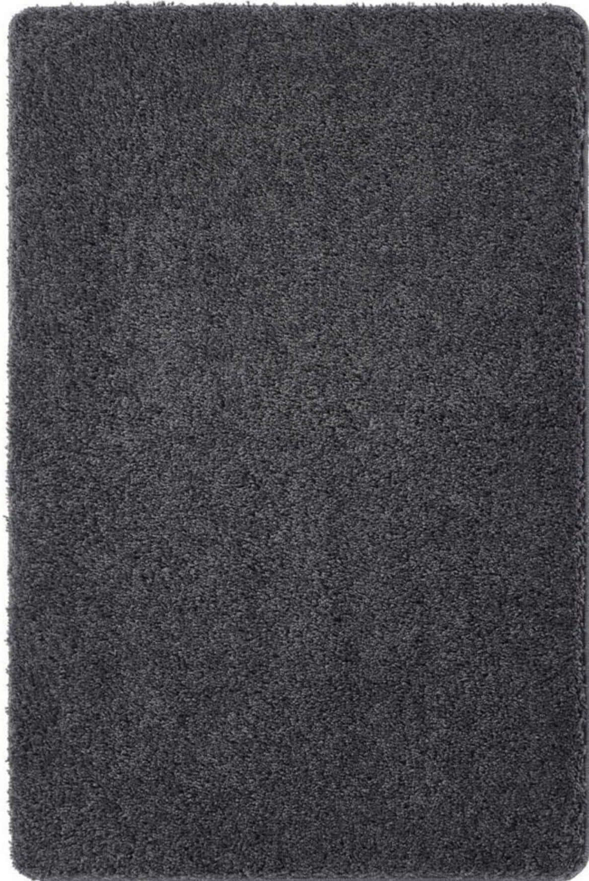 The Rugs Rugs 60X100 cm Washable Charcoal Shaggy Rug House of Isabella UK