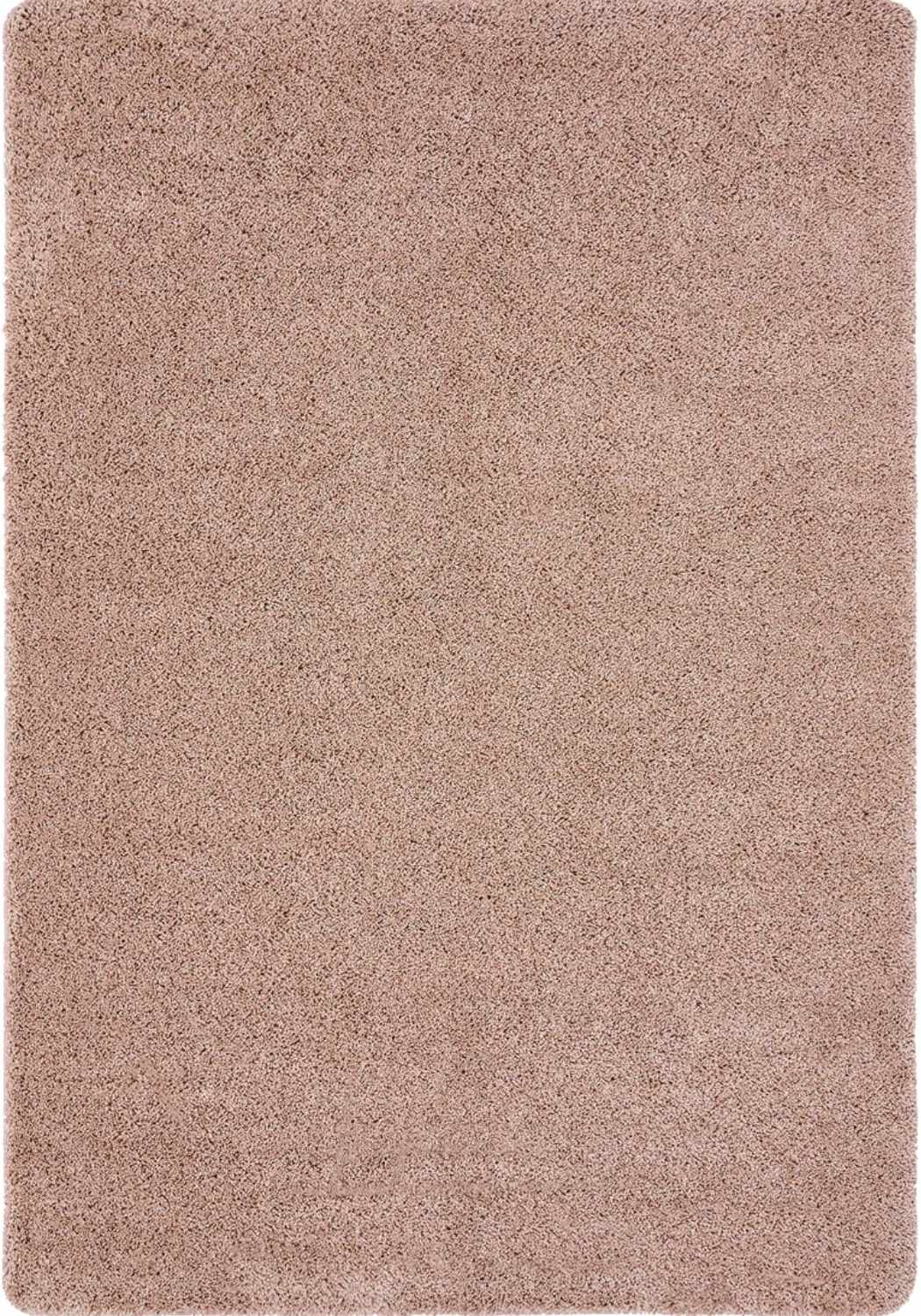 The Rugs Rugs 60X100 cm Washable Nude Pink Shaggy Rug House of Isabella UK