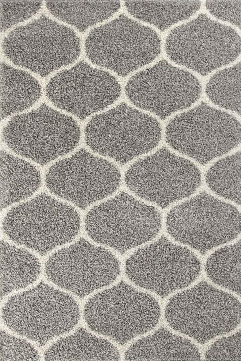 The Rugs Rugs 60X110 cm Moroccan Grey Shaggy Rug | 610 House of Isabella UK