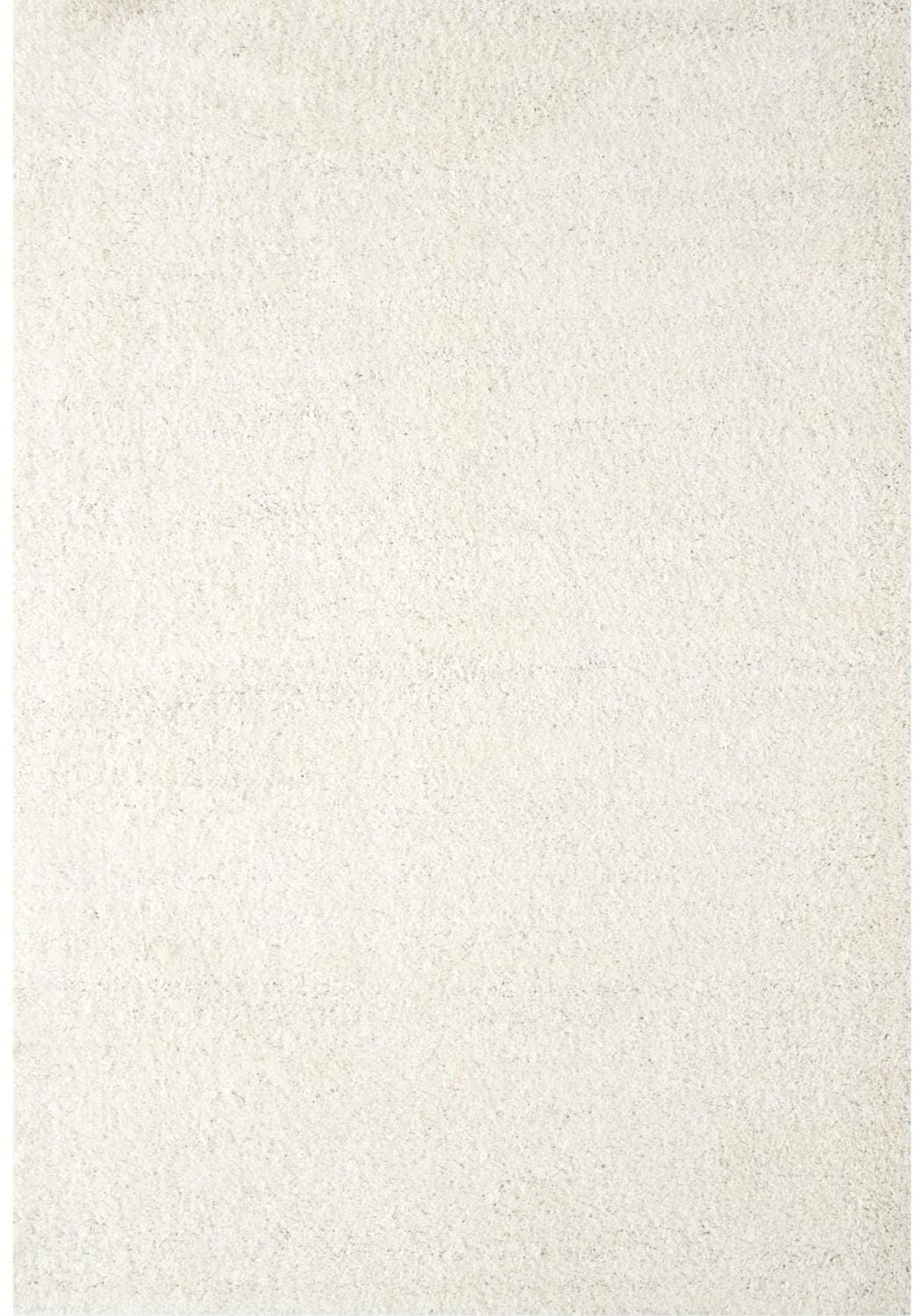 The Rugs Rugs 60X110 cm Myshaggy Solid White Rug House of Isabella UK