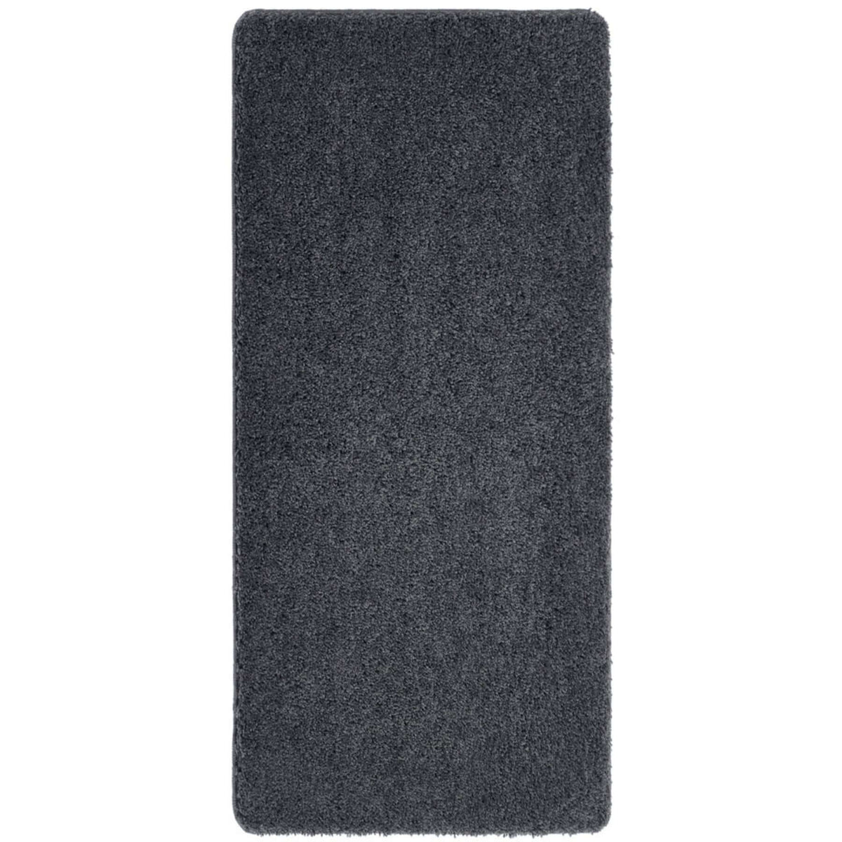 The Rugs Rugs 67X150 cm Washable Charcoal Shaggy Rug House of Isabella UK