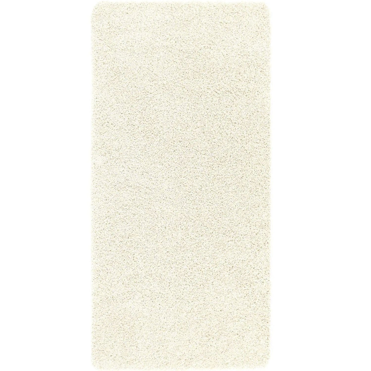 The Rugs Rugs 67X150 cm Washable Ghost Ivory Shaggy Rug House of Isabella UK