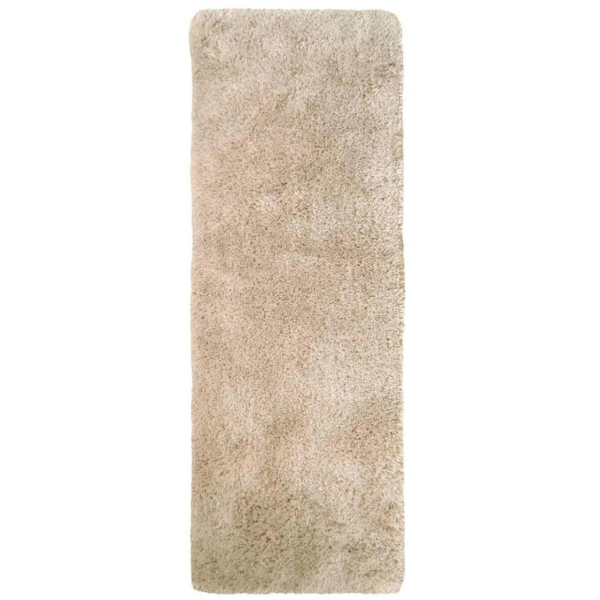 The Rugs Rugs 67X180 cm Soft Washable Beige Shaggy Rug | SA-02 House of Isabella UK