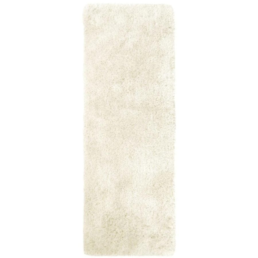 The Rugs Rugs 67X180 cm Soft Washable Ivory Shaggy Rug | SA-01 House of Isabella UK