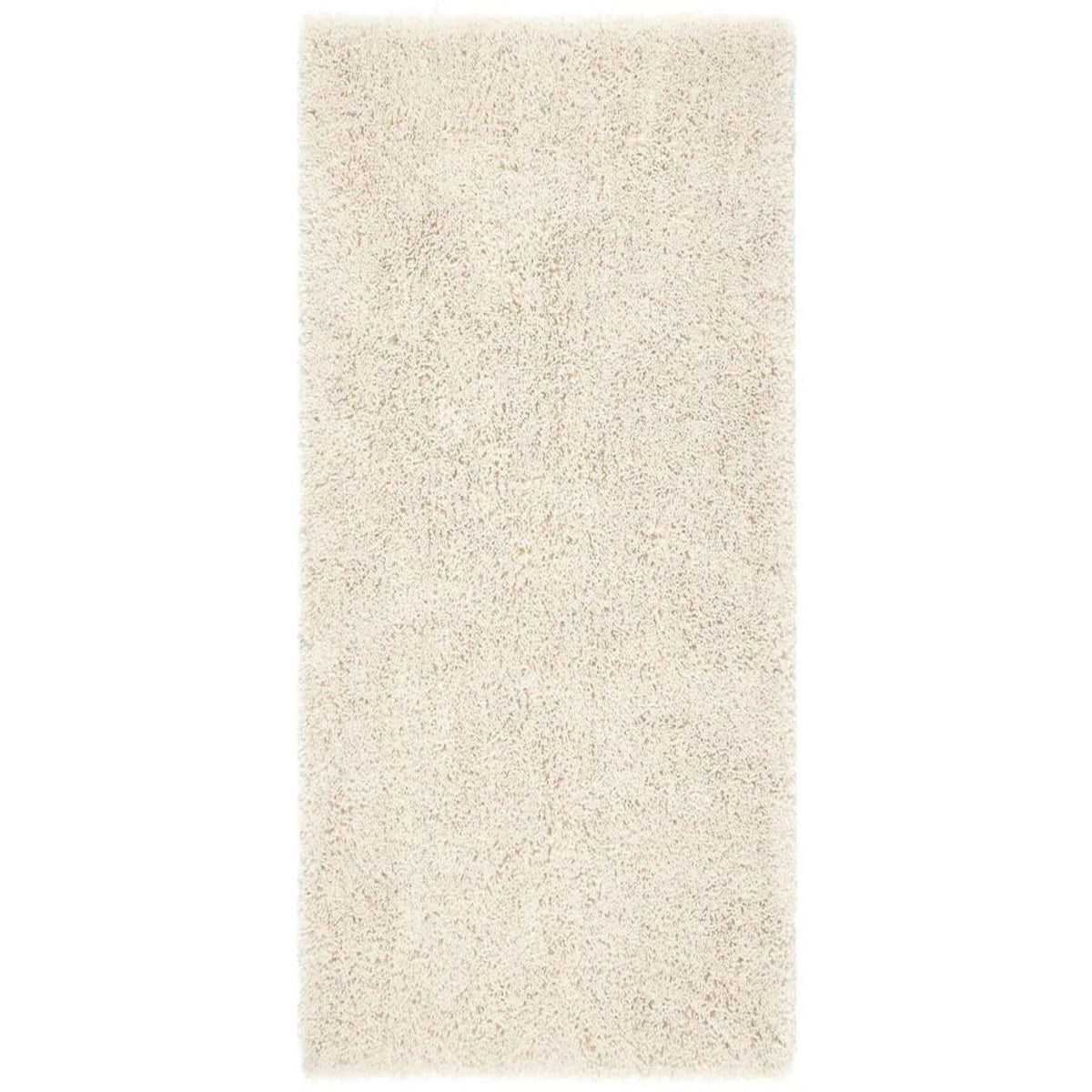 The Rugs Rugs 67X200 cm Chicago Cream Shaggy Rug House of Isabella UK