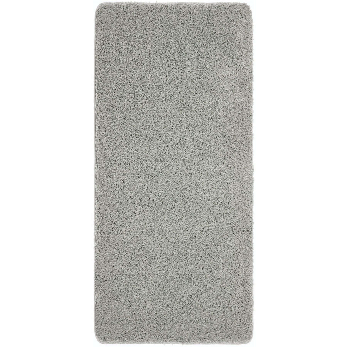 The Rugs Rugs 67X200 cm Washable Ghost Grey Shaggy Rug House of Isabella UK