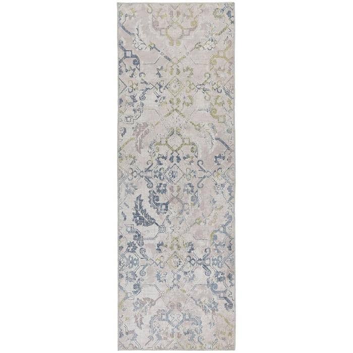 The Rugs Rugs 67X200 cm Washable Rug Eterna Floral Design House of Isabella UK