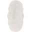 The Rugs Rugs 70X140 cm Luxury White Faux Fur Rug House of Isabella UK