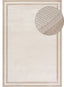 The Rugs Rugs 80X150 cm Carmel Cream-Beige Bordered Rug | 6060 House of Isabella UK