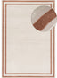 The Rugs Rugs 80X150 cm Carmel Cream-Terra Bordered Rug | 6060 House of Isabella UK