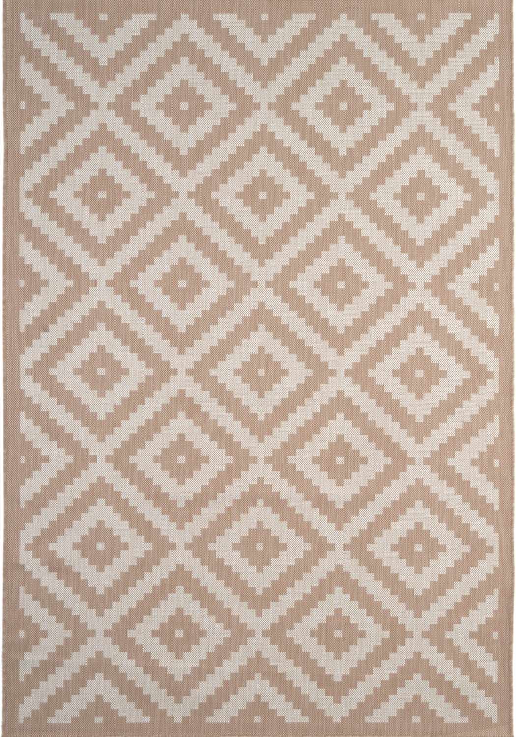 The Rugs Rugs 80X150 cm Ecology Outdoor Rug Beige | 100b House of Isabella UK