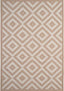 The Rugs Rugs 80X150 cm Ecology Outdoor Rug Beige | 100b House of Isabella UK