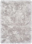 The Rugs Rugs 80X150 cm Extravagance Silver Grey Shaggy Rug House of Isabella UK