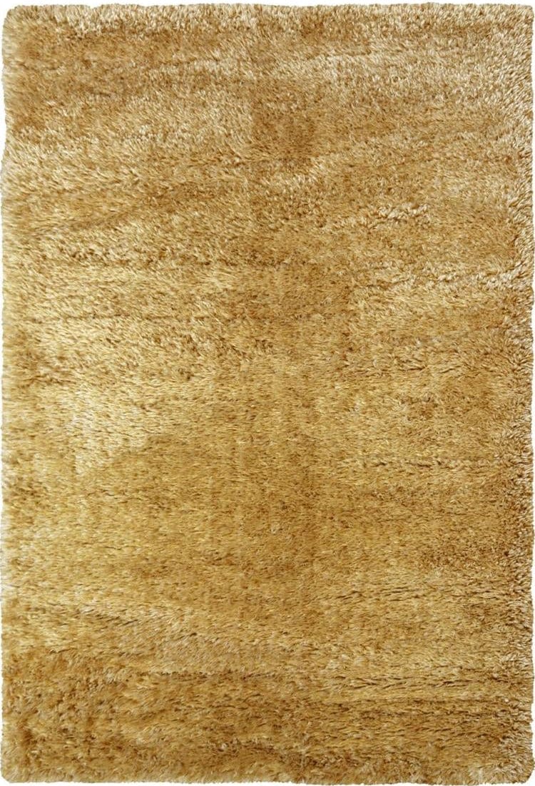 The Rugs Rugs 80X150 cm Lagom Ochre Shaggy Rug House of Isabella UK