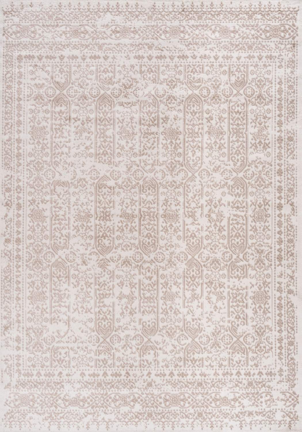 The Rugs Rugs 80X150 cm Montana Cream and Beige Rug | 3716CB House of Isabella UK