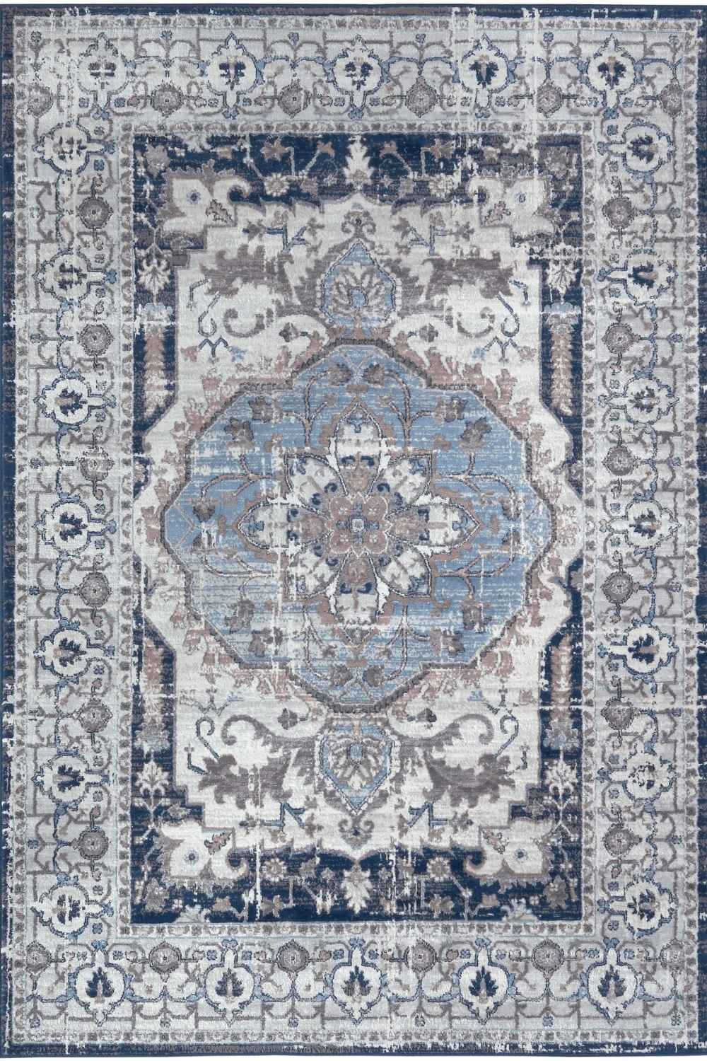 The Rugs Rugs 80X150 cm Montana Vintage Navy Rugs | 4040 House of Isabella UK