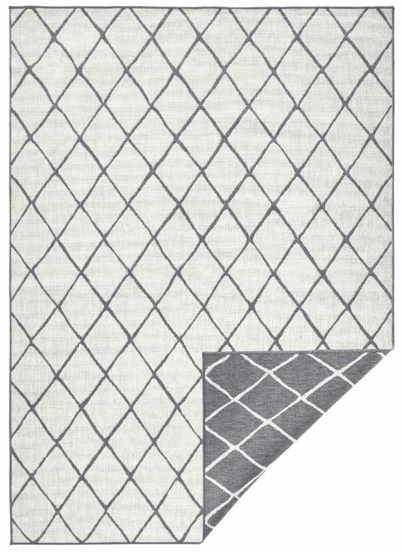 The Rugs Rugs 80X150 cm Reversible Indoor-Outdoor Geometric Flatweave Rug House of Isabella UK