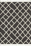 The Rugs Rugs 80X150 cm Scandi Indoor Rug Anthracite & White House of Isabella UK
