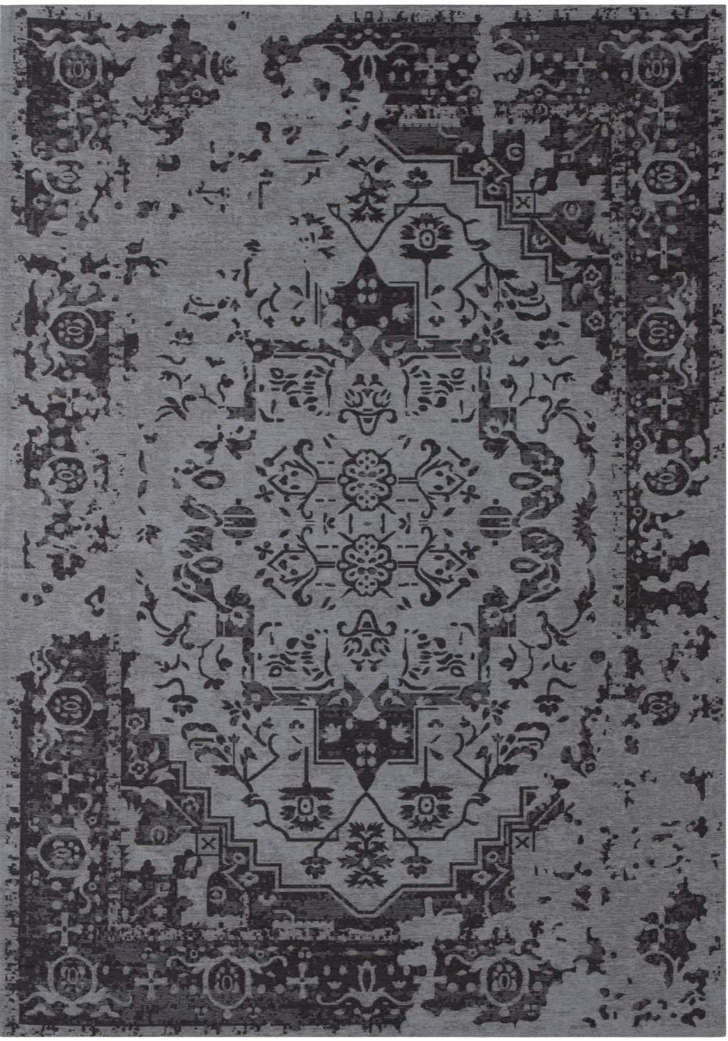 The Rugs Rugs 80X150 cm Washable Rug Carina Grey | 6963 House of Isabella UK