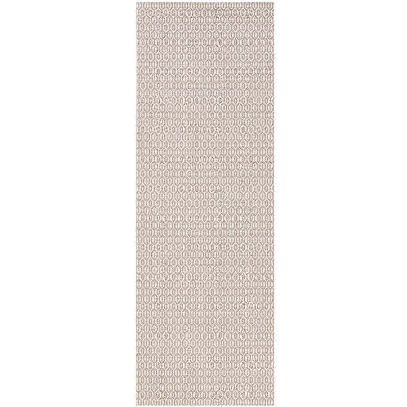 The Rugs Rugs 80X200 cm / Cream Indoor Outdoor Coin Rug – Geometric Design House of Isabella UK