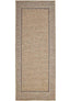 The Rugs Rugs 80X200 cm Summer Latte Border Rug – Indoor/Outdoor House of Isabella UK