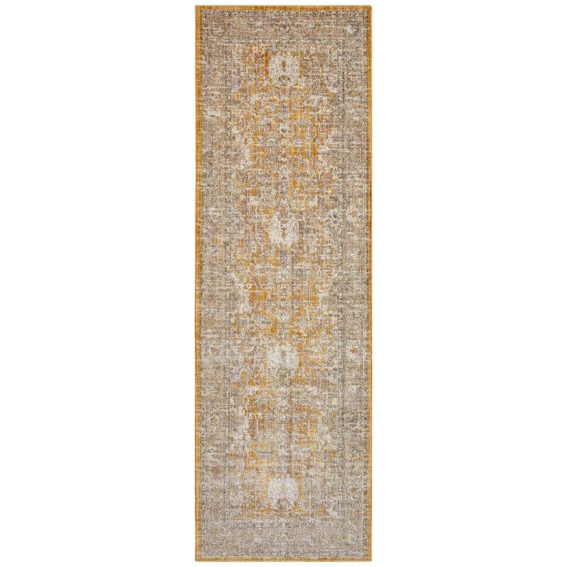 The Rugs Rugs 80X200 cm / Yellow Indoor Outdoor Alexandria Rug House of Isabella UK