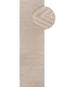 The Rugs Rugs 80X300 cm Carmel Beige-Cream Geometric Rug | 6050 House of Isabella UK