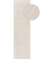 The Rugs Rugs 80X300 cm Carmel Cream Rug Abstract | 6000 House of Isabella UK