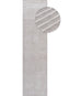 The Rugs Rugs 80X300 cm Carmel Grey-Cream Geometric Rug | 6050 House of Isabella UK