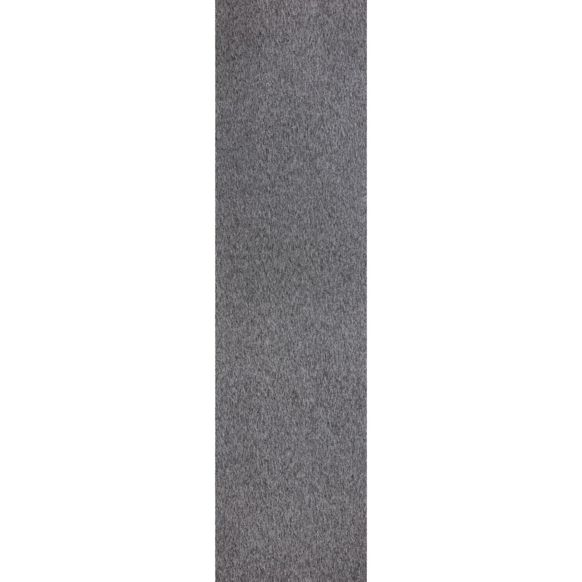 The Rugs Rugs 80X300 cm Flex Grey Low Pile Solid Rug House of Isabella UK