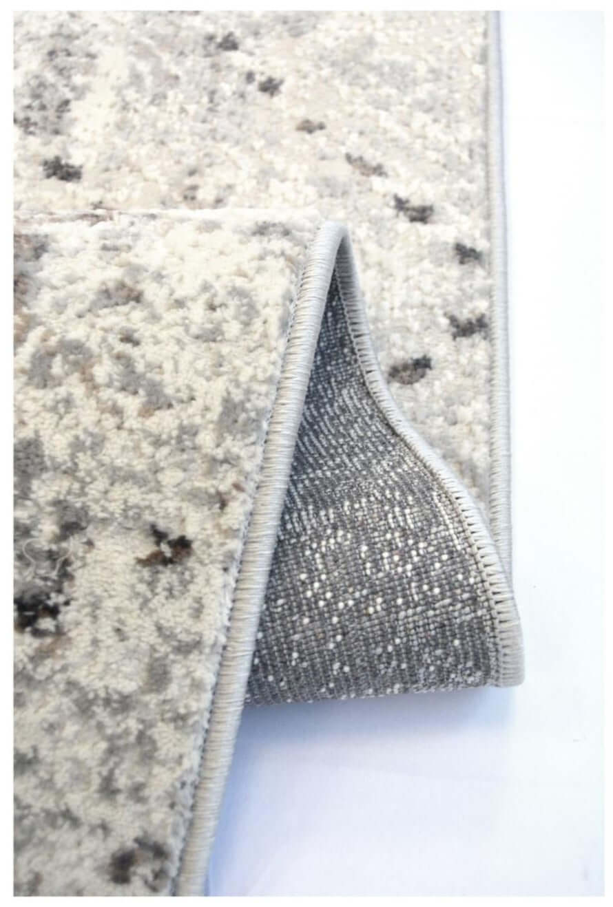 The Rugs Rugs Abstract Vintage Cream & Grey Rug | D176A House of Isabella UK