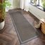 The Rugs Rugs Bordered Dark Grey Non-Slip Sisal Rug House of Isabella UK